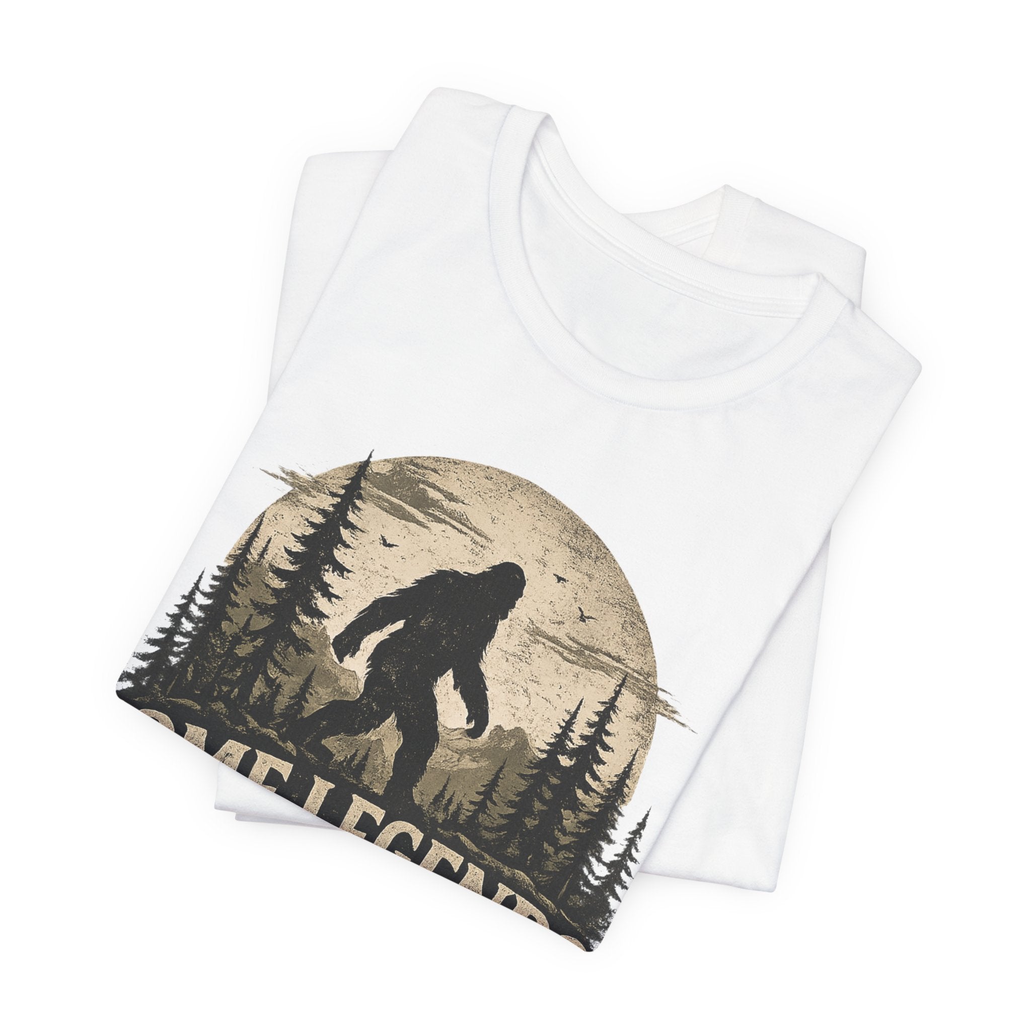 Bigfoot Shirt, Some Legends Aren't Meant to Be Found, Sasquatch Graphic Tee