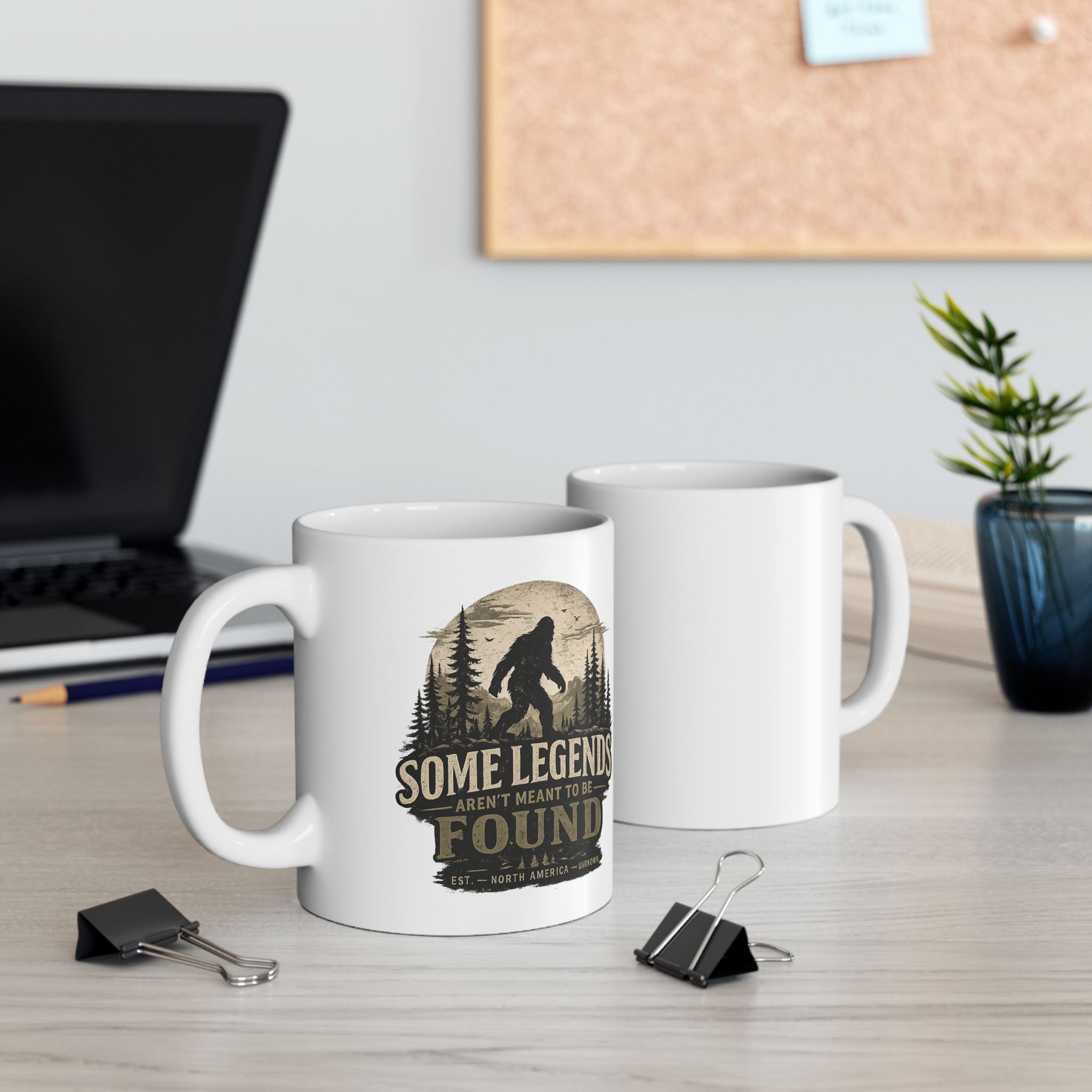 Funny & Unique Ceramic Mugs | Bigfoot, UFO & Retro | Standby Tees