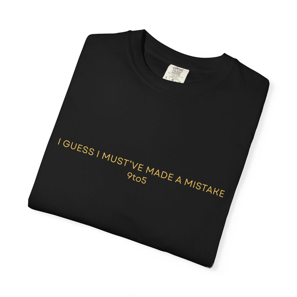 It Was Just a Mistake Minimalist Comfort Colors Tee