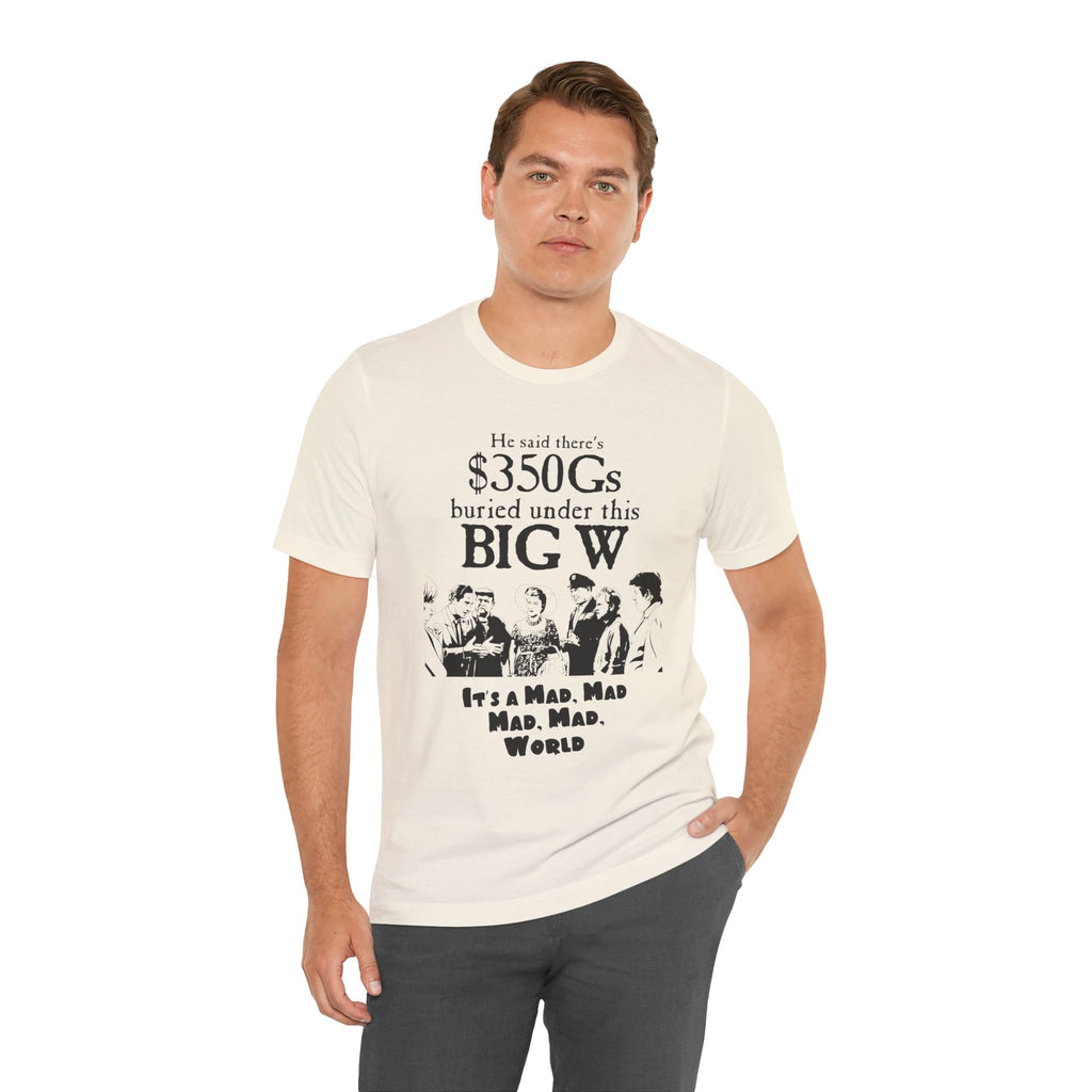 It's A Mad World Quote, Classic Movie Tee, Vintage Retro Shirt