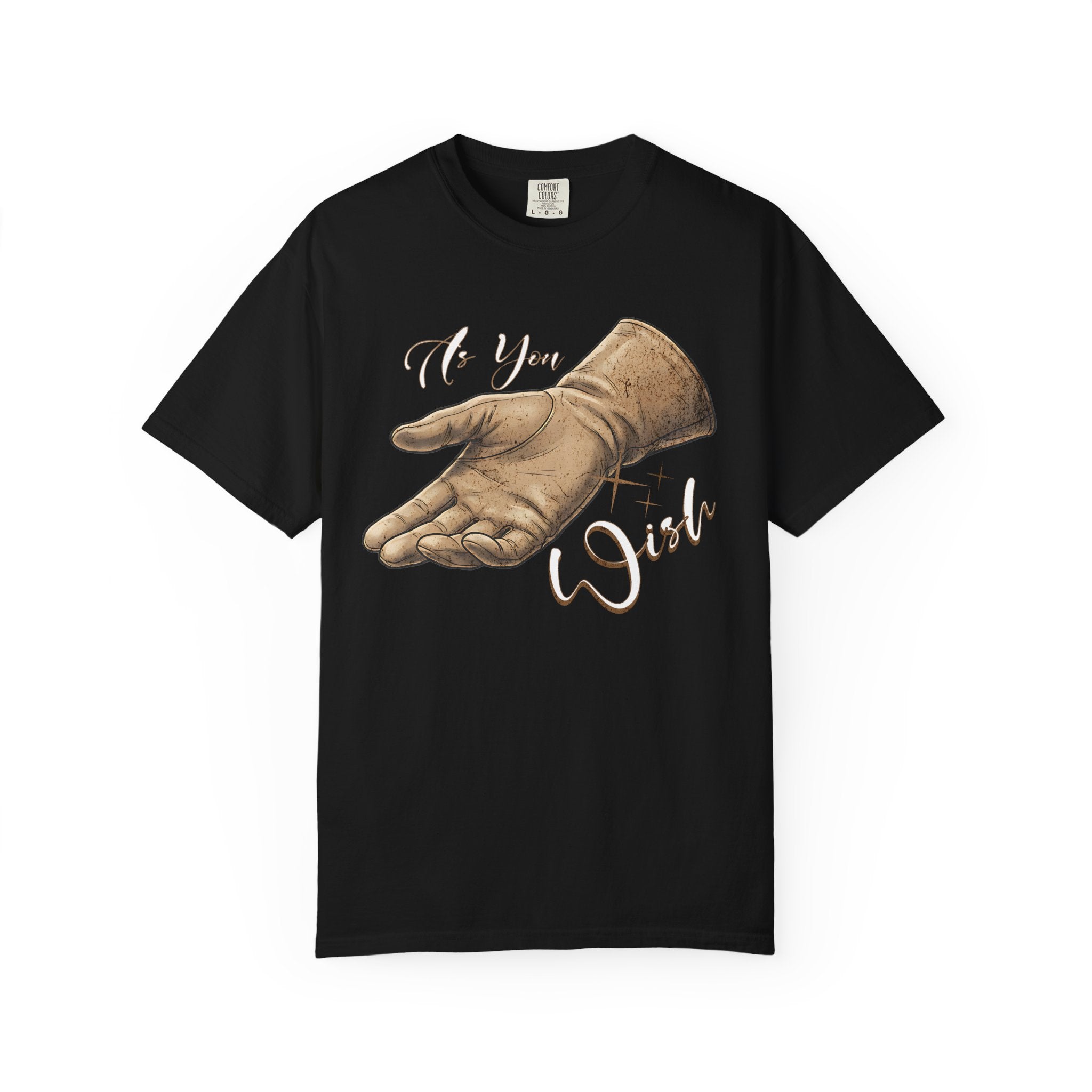 Vintage Glove Graphic Tee, Romantic Quote T Shirt