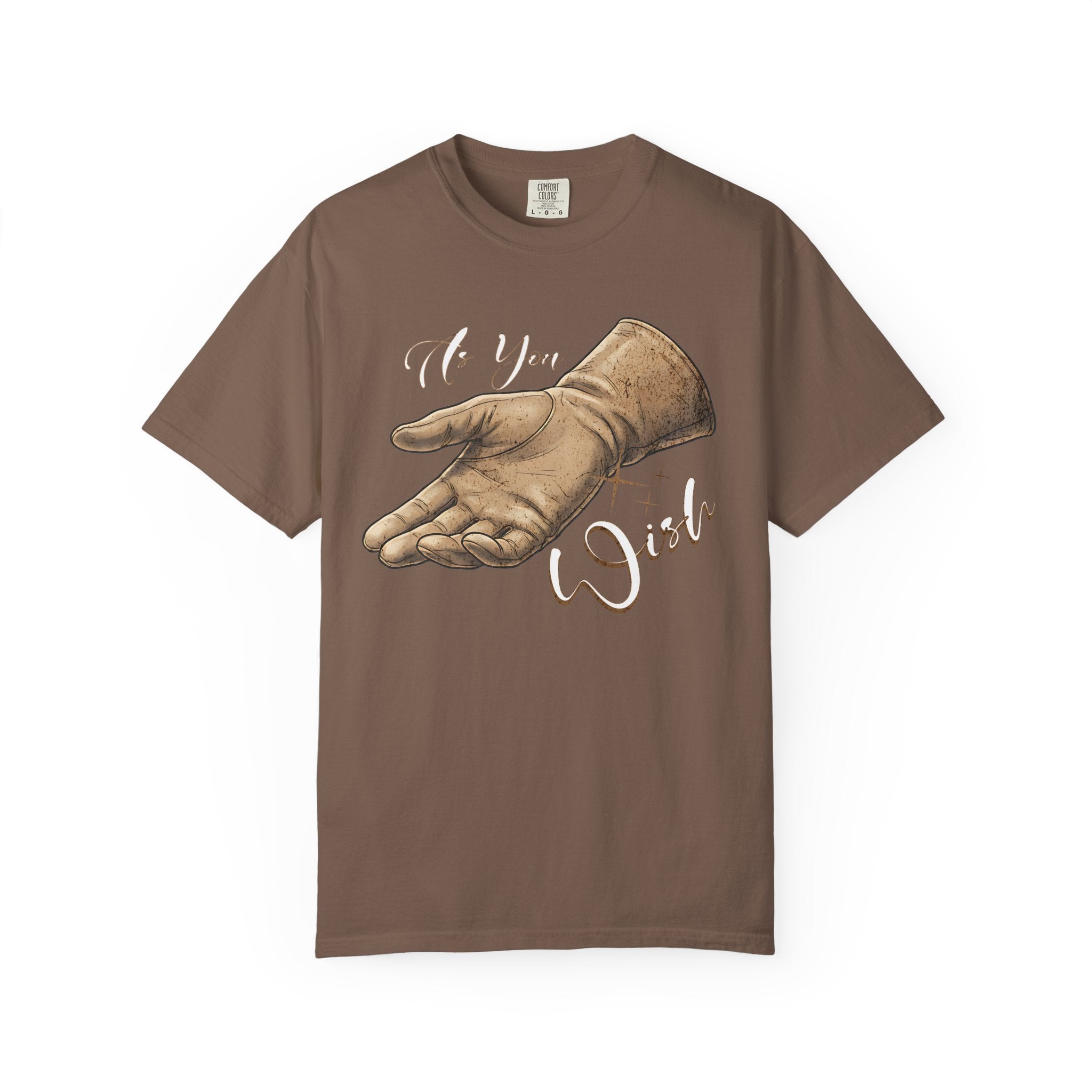 Vintage Glove Graphic Tee, Romantic Quote T Shirt