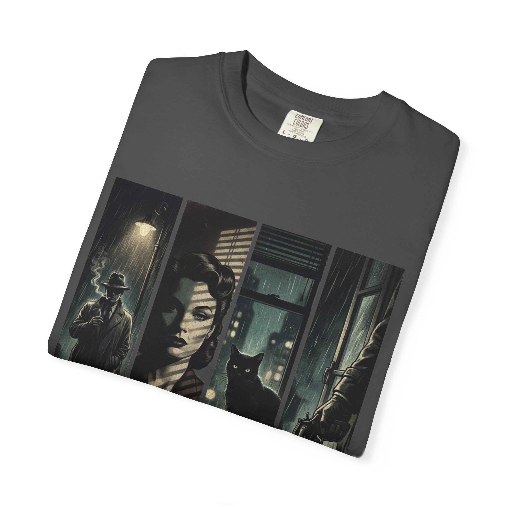 Film Noir T Shirt | Vintage Cinema Graphic Tee | Classic Noir Style Shirt | Movie Lover Gift