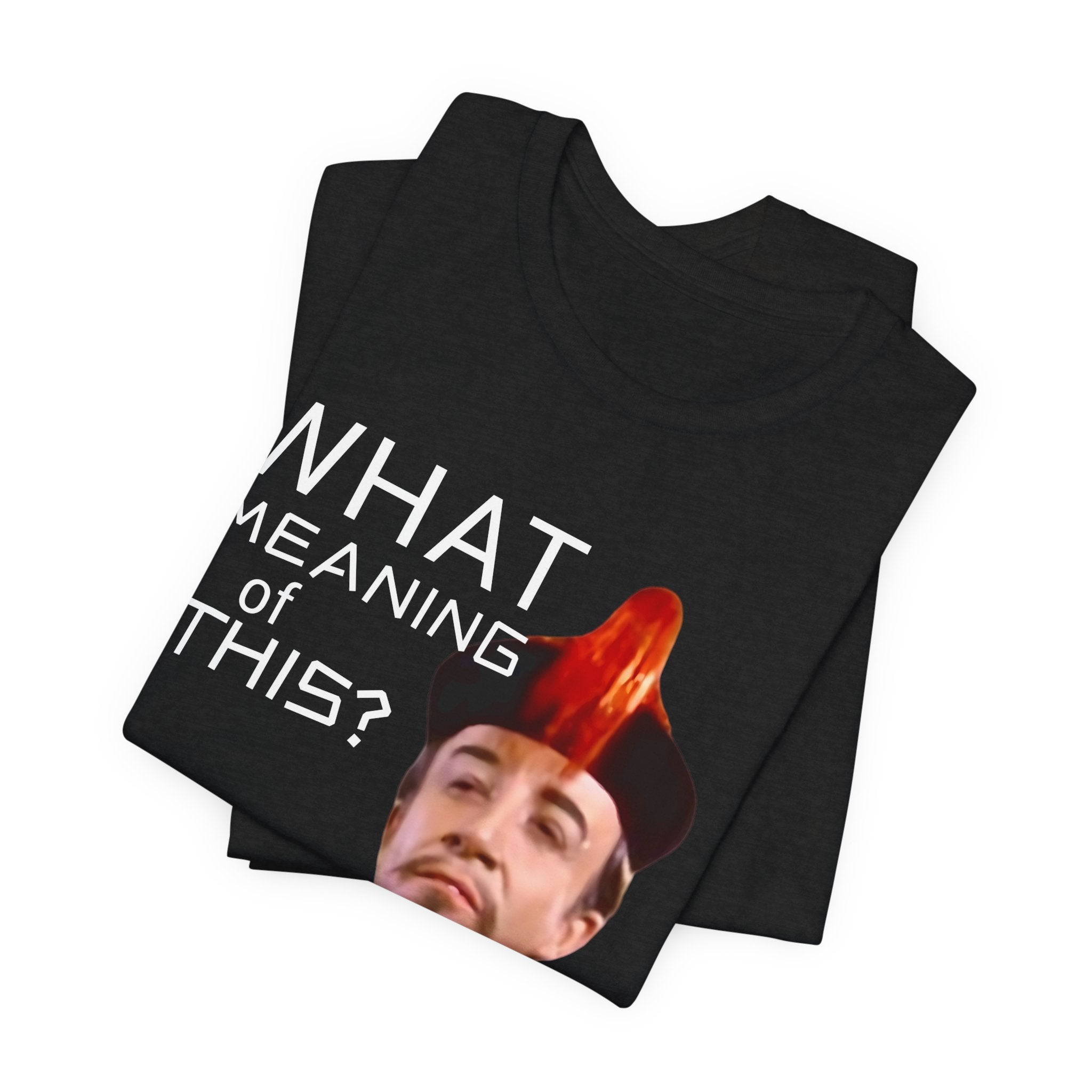 Movie quote What Meaning of This? Funny Cult Classic Movie, Gift for Him or Her