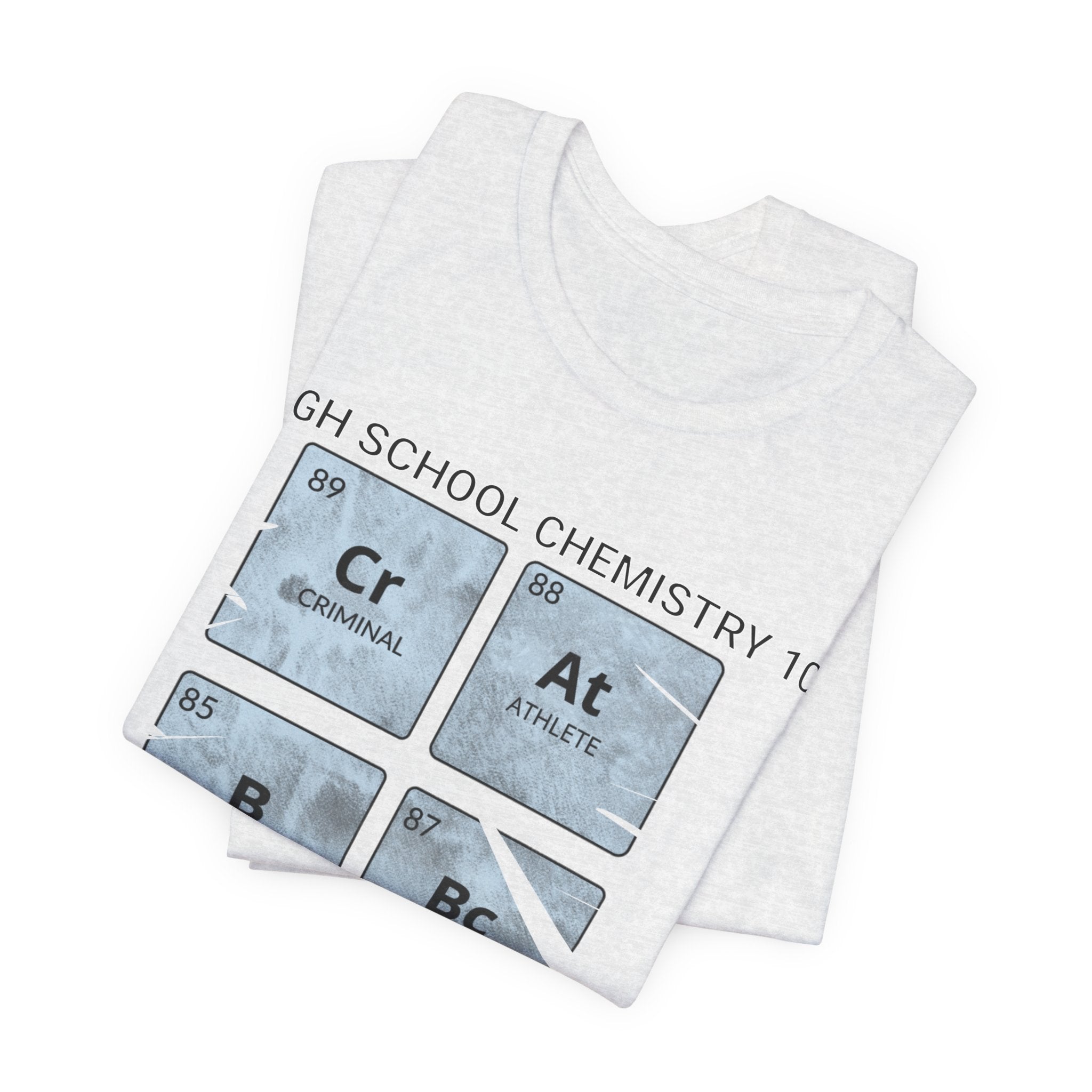 High School Chemistry 101 Shirt, Funny Periodic Table Elements Tee