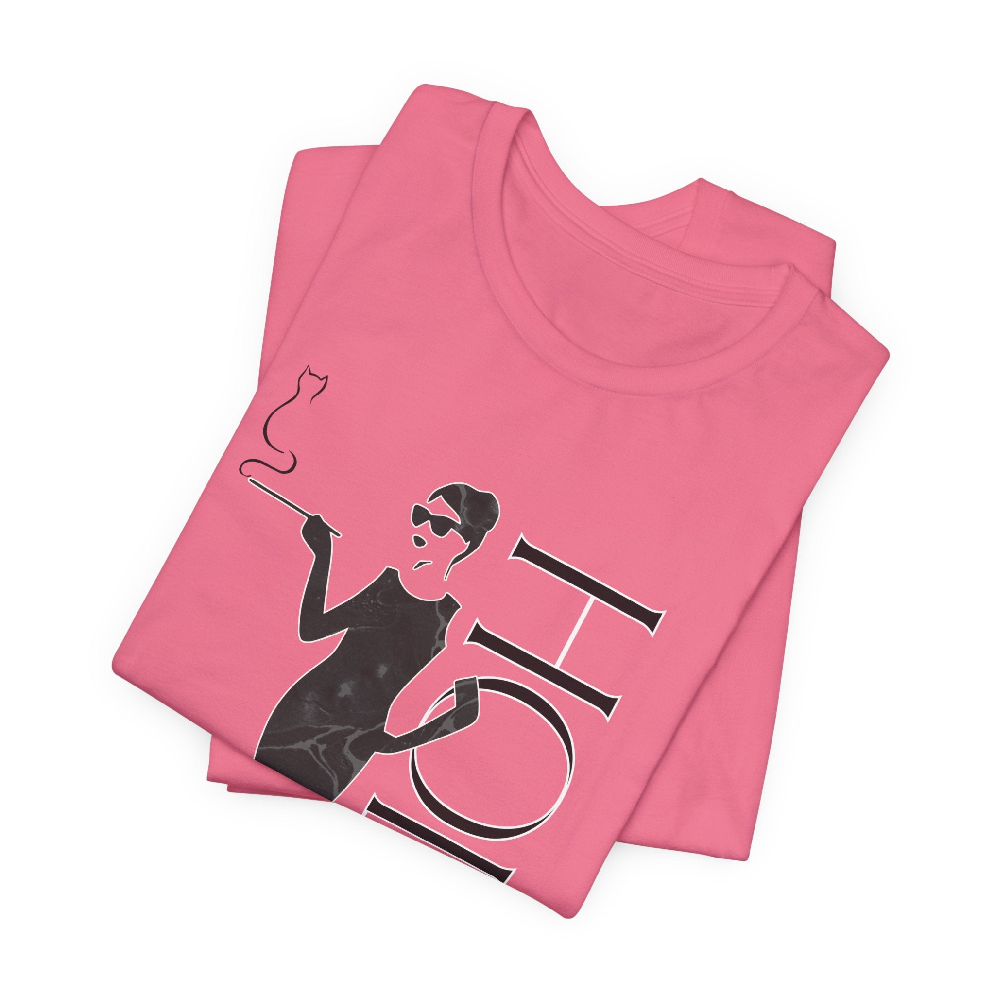 Holly Golightly Inspired Silhouette T-Shirt — Classic Film Style Tee